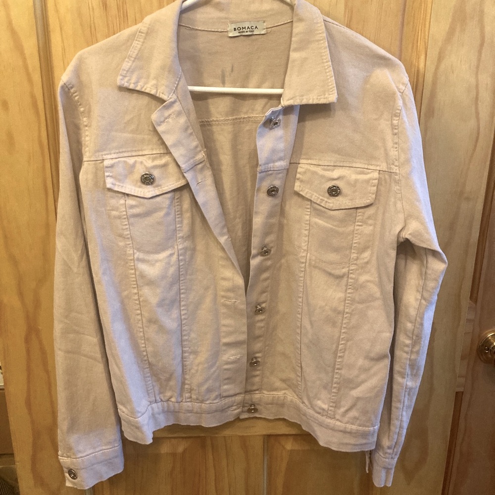 Light Pink Jean Jacket